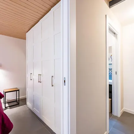 Apartman La Terrazza Nel Centro Di Con Parcheggio Privato Nápoly