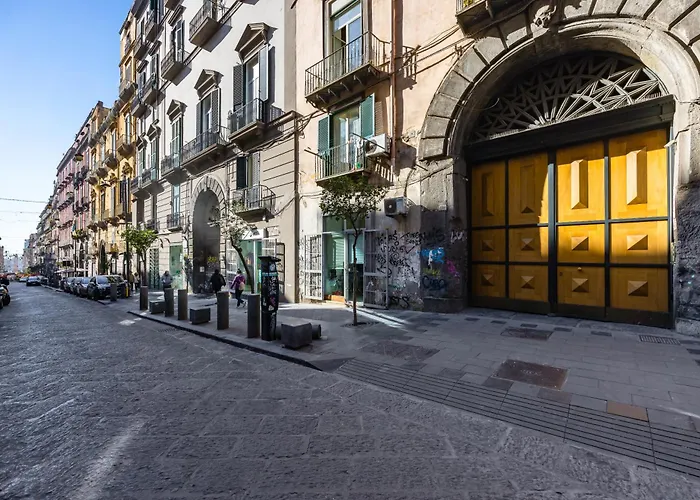 La Terrazza Nel Centro Di Con Parcheggio Privato Lägenhet Neapel