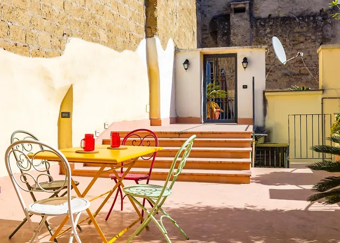 La Terrazza Nel Centro Di Con Parcheggio Privato * Neapel