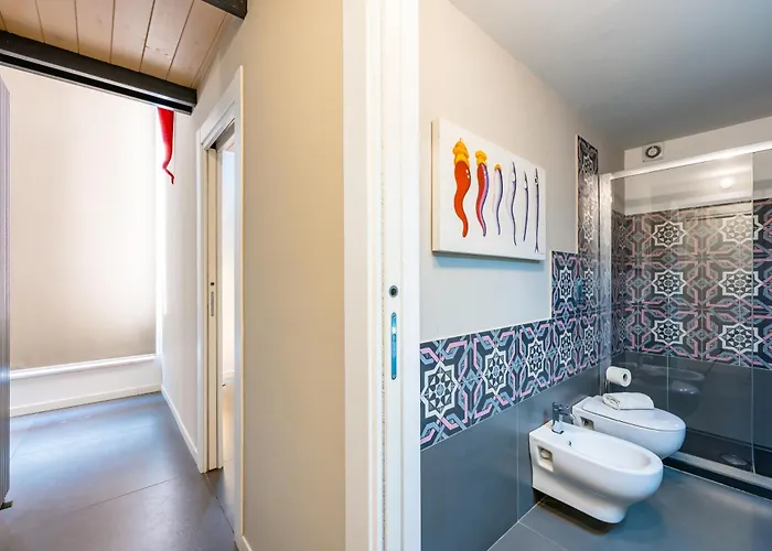 La Terrazza Nel Centro Di Con Parcheggio Privato Lägenhet