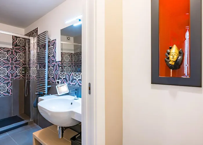 La Terrazza Nel Centro Di Con Parcheggio Privato Lägenhet *