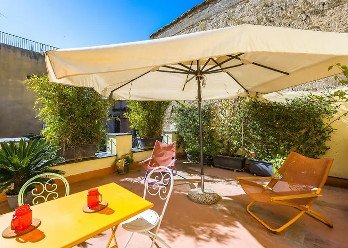 La Terrazza Nel Centro Di Con Parcheggio Privato *