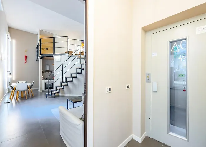 La Terrazza Nel Centro Di Con Parcheggio Privato